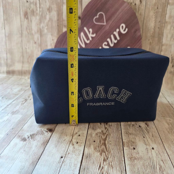 Coach Blue Fragrance Cosmetic Bag NWOT - Picture 3 of 7